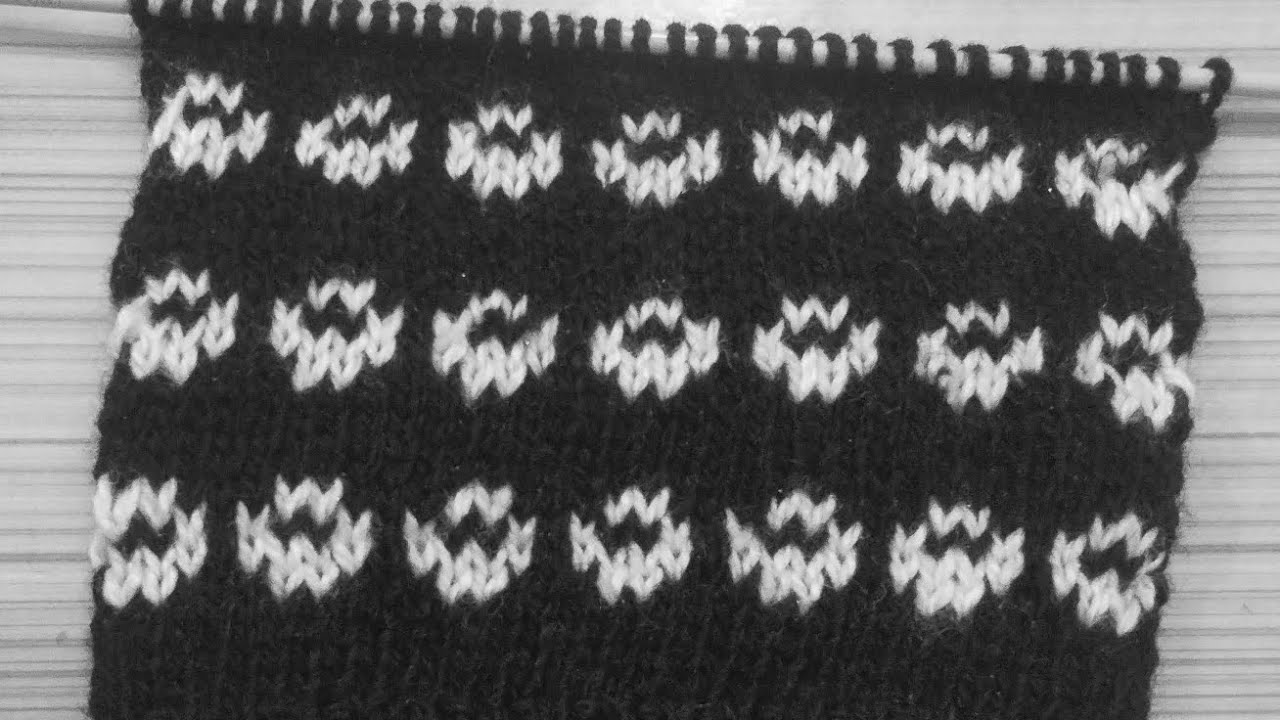 Multi colour Knitting for sweater design ❤️