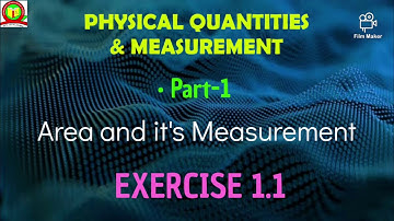 CLASS-7 PHYSICS Chapter-1(Part 1) "Area and it