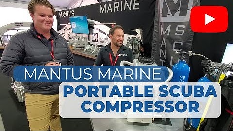 Annapolis Boat Show 2022: Mantis Marine SCUBA Compressor