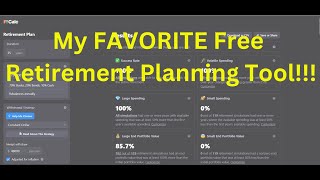 FICALC!  My FAVORITE FREE Retirement Planning Software!  FICalc Scenario Walkthrough