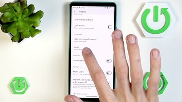 SONY Xperia 10 VII – Hoe de schermtime-out wijzigen