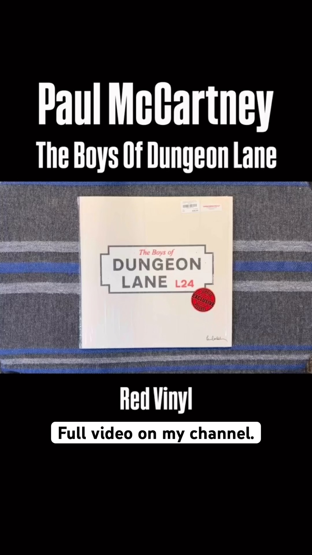 The Boys Of Dungeon Lane (Red Vinyl) - YouTube
