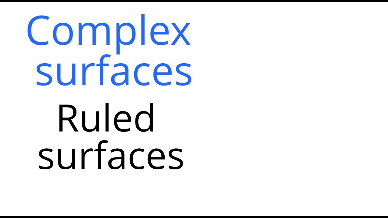 Complex surfaces 4: Ruled surfaces