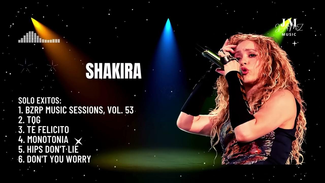 Solo Exitos Shakira 2023 Grandes Exitos Shakira 2023 Mix Shakira 2023