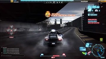 NFS World: Lamborghini Gallardo Pursuit Outrun