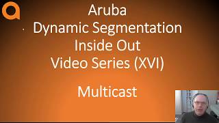Dynamic Segmentation Inside Out part XVI: multicast