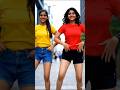 Street Dance Challenge 🔥 Two Girls Perfect Sync Dance  #shorts