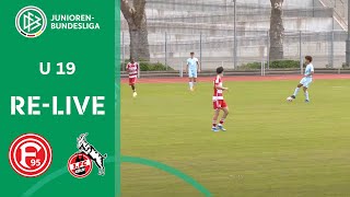 LIVE 🔴 Fortuna Düsseldorf U 19 vs. 1. FC Köln U 19 | A-Junioren-Bundesliga 2023/24