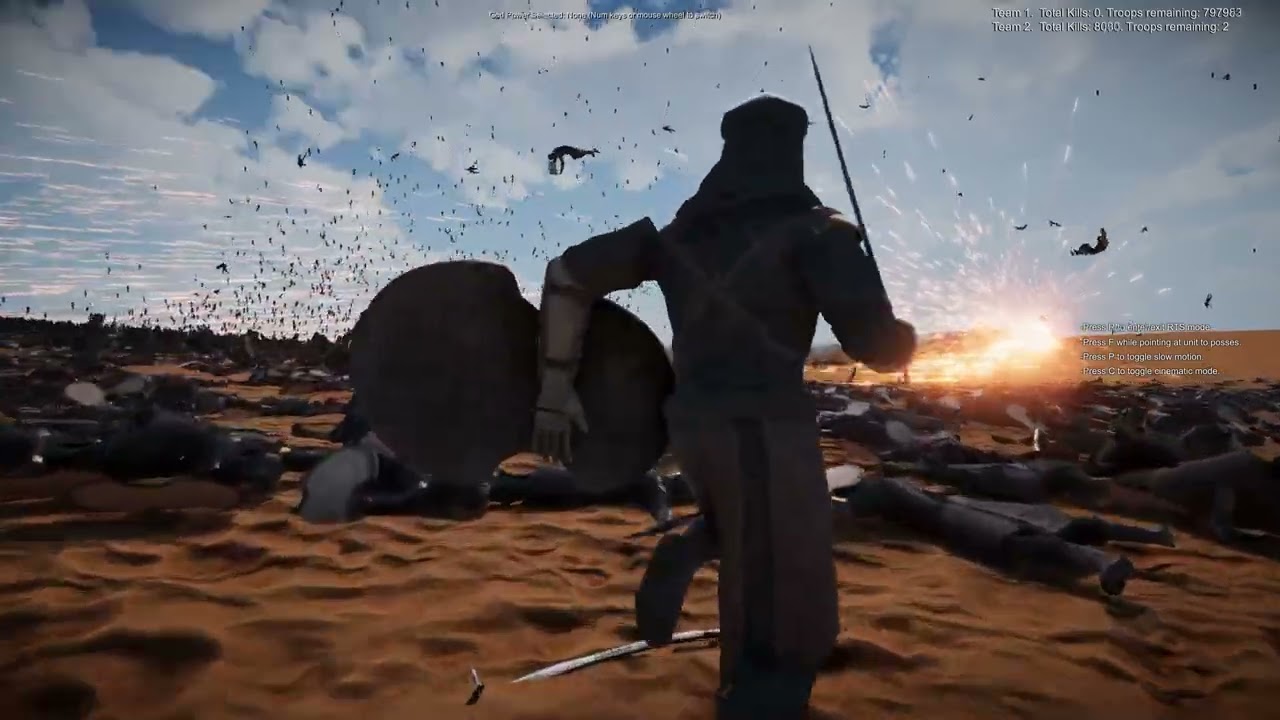 2 SHERMAN TANK FULL AUTO vs 1 MILLION PERSIAN | Ultimate Epic Battle Simulator 2