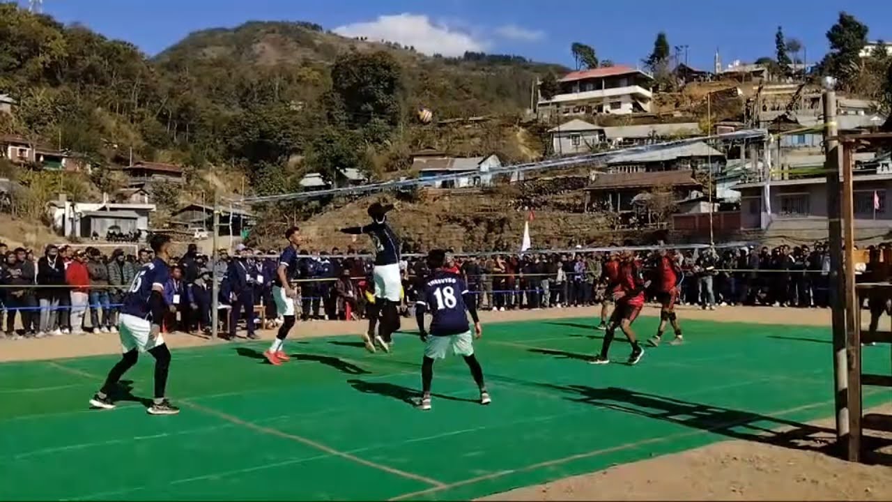 Xxlll pntm tournament mans volleyball ll siimai v s purul atongba