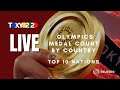 LIVE: Tokyo Olympics medal count by country