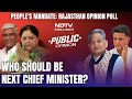 Ndtv survey who should be rajasthans next chief minister  ndtvs public opinion