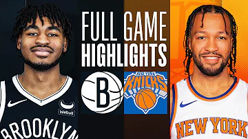 NETS at KNICKS | FULL GAME HIGHLIGHTS | April 12, 2024