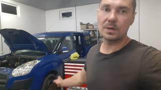 видео: Fiat Doblo 1.6d MultiJet. Обрыв ремня ГРМ. картинка: Fiat Doblo 1.6d MultiJet. Обрыв ремня ГРМ.