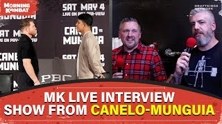 MK Live Interview Show From Canelo-Mungia Radio Row | Full Ep | Morning Kombat