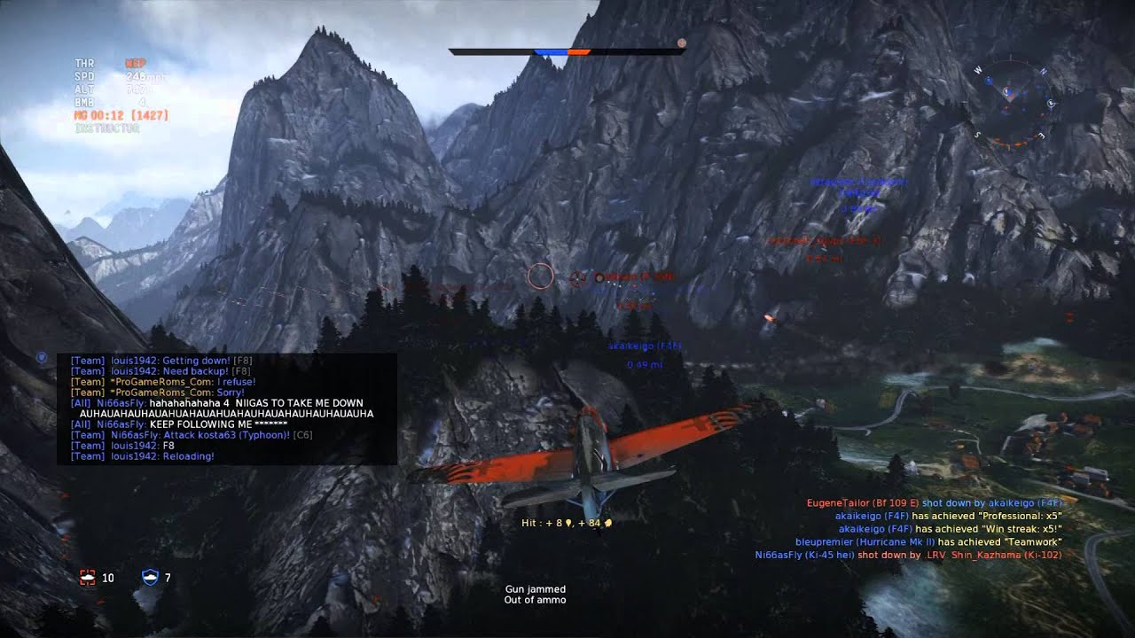 War Thunder "Air Arcade Battles" 6 Kills and first place with German