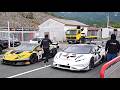 BEST SUPERCAR TRACK DAY - BRUTAL ACCELERATIONS, LOUD SOUNDS AND FLY BYS!!