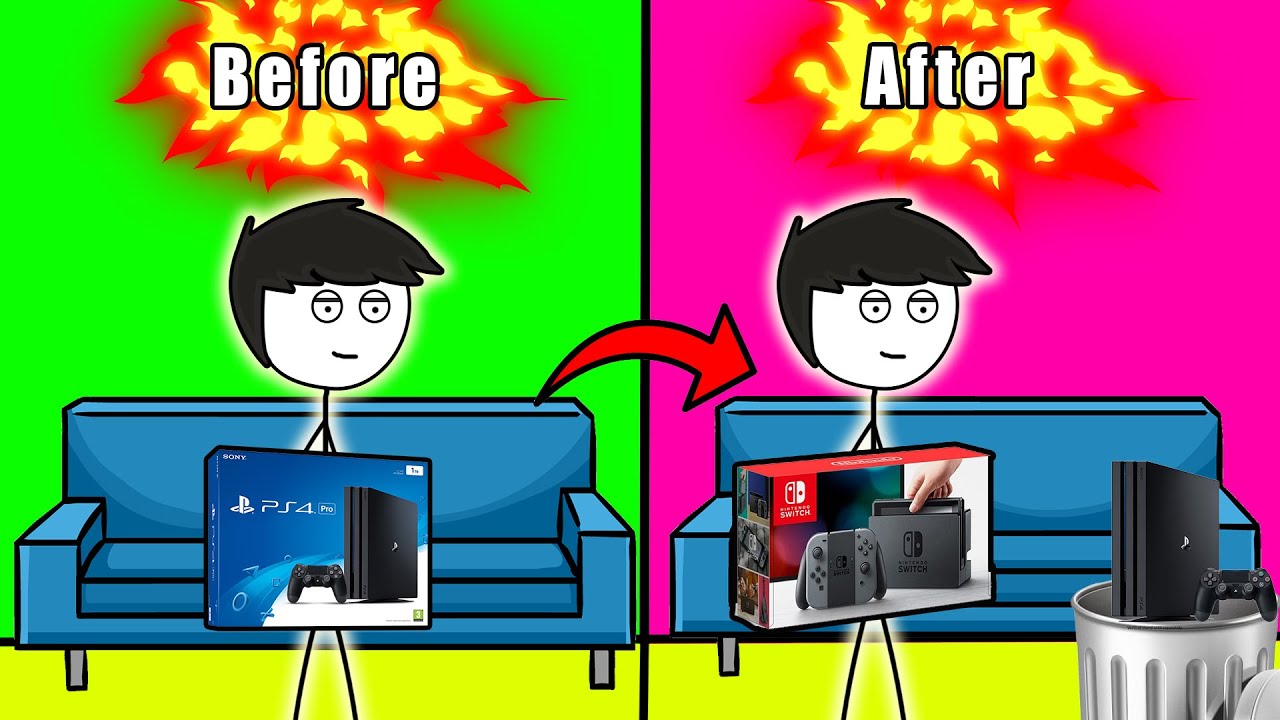 When A PS4 Gamer Becomes A Nintendo Switch Gamer PART 2 YouTube