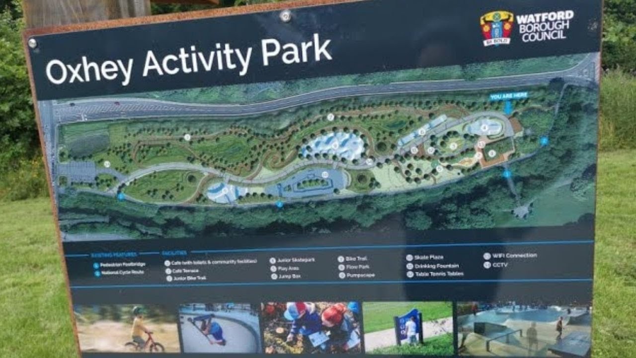 Skateboarding At Oxhey Skatepark In Watford...Until It Rained | Steff Hanson