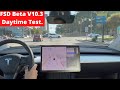 FSD Beta V10.3 Downtown Daytime Test (East Coast)