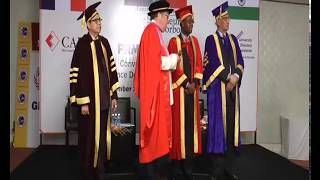 Suresh Sahu .. Received Honorary Doctorate From Ecole Superieure Robert De Sorbon, France.
