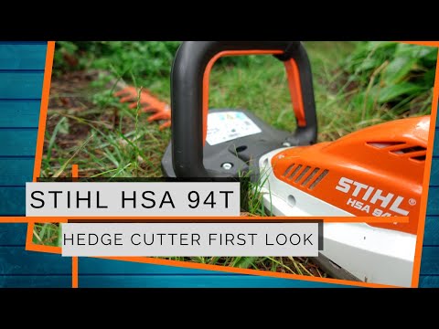 Stihl HSA 94 T First Impression and Demonstration