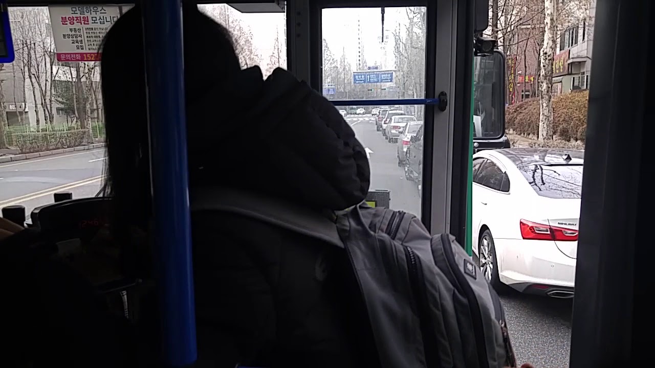 20180118 성남시내버스 33-1번버스 운행영상[야탑3동행정복지센터~야탑동주민센터.돌마초교.야탑역.뉴코아]