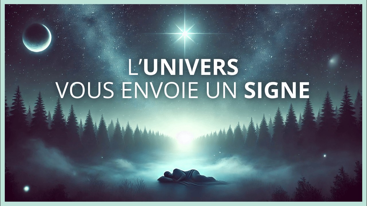🌙 Hypnose pour Dormir et Recevoir un Signe de l’Univers ✨ (Endormissement + Guidance)