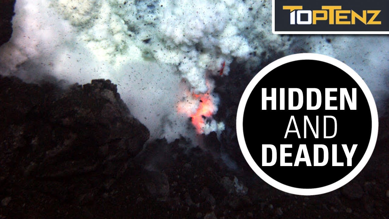 World’s Most Incredible Underwater Volcanoes