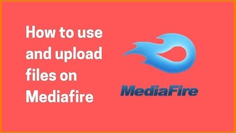 How to upload files to mediafire and create your own link