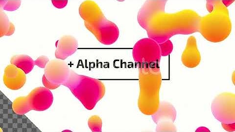 Colorful Bubbles - Abstract Fluid Shapes - 2 | Motion Graphics - Envato elements
