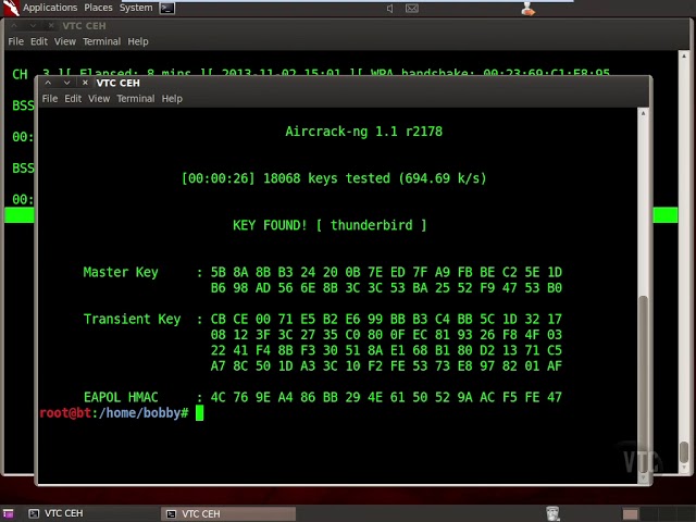 66 - Aircrack ng Demo part 3 - Ethical Hacking