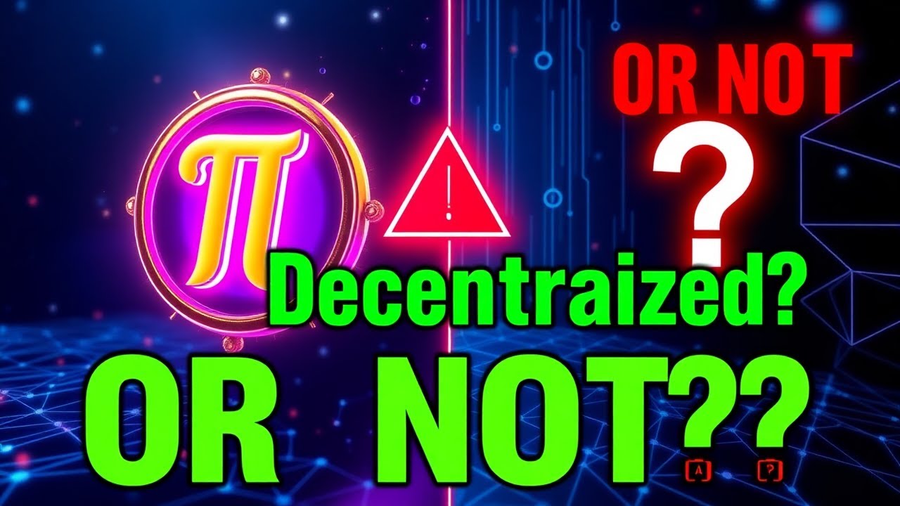 🚀 Is Pi Network REALLY Decentralized? 🤔 The Truth About Its Blockchain!
