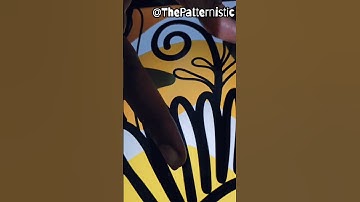 Abstract Single Flower unique Pattern #patterndesign #patternart #pattern