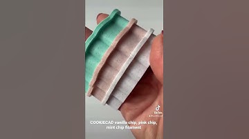 Cookiecad chip filaments for 3D printing!