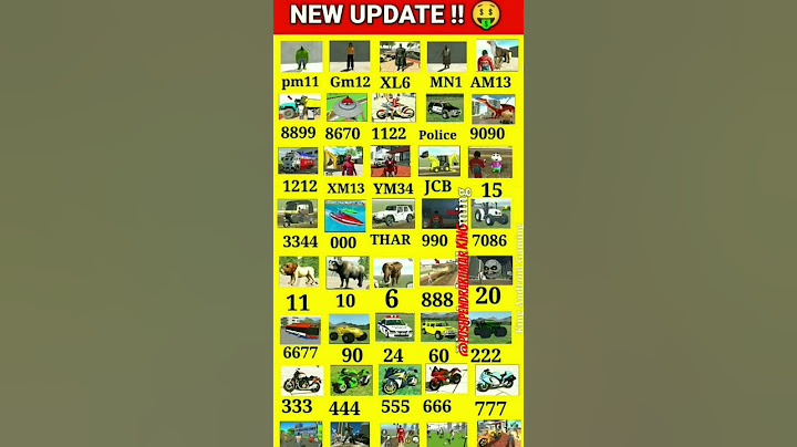 Indian Bike Driving 3D Cheat Code🔥dragon + tractor code