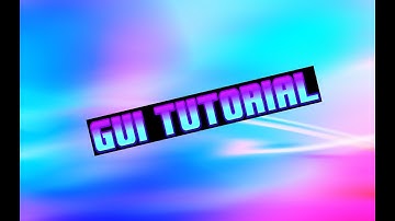 How to make a pop-up GUI in (ROBLOX STUDIOS) Tutorial