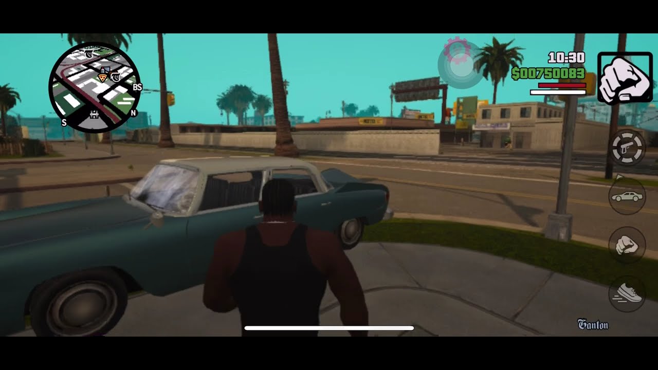 Grand Theft Auto (GTA): San Andreas The Definitive Edition on Iphone X ...