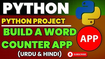 Master Python Programming: Build a Word Counter App | Step-by-Step Tutorial @KamilAcademy-amn