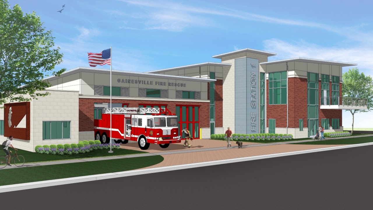 Gainesville Fire Rescue Station 1 Groundbreaking Ceremony YouTube