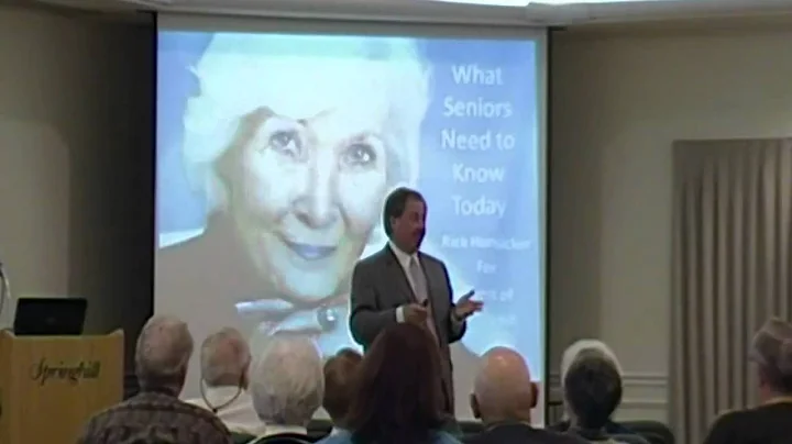 Intro - What Seniors Need to Know Today by Rick Hu...