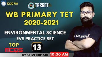 Environment Science (EVS) | TET Practice Set 13 | Primary TET Exam Preparation 2020 | Bong Education