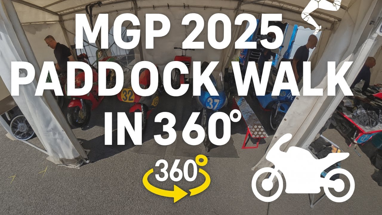 Manx Grand Prix 2025 360 Degree 4K Paddock Walk