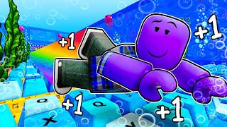 I Became the FASTEST PLAYER in UNDERWATER +1 Speed Keyboard Escape! screenshot 3