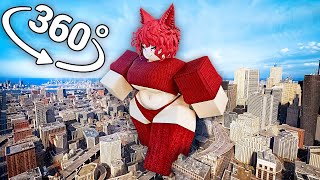 ROBLOX R63 #2 - City in 360° Video | VR / 8K | (roblox animation)