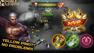 LAG GAME, BODO AMAT!! PAQUITO ANTI MAGE Build & Emblem Set | Solo Rank Gameplay Mobile Legends