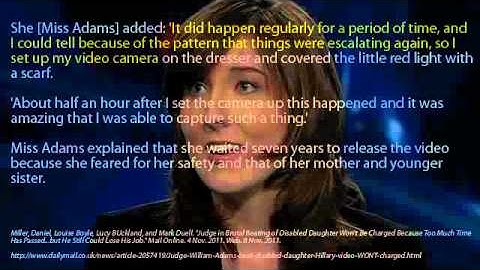 Judge William Adams Demonstrates Christian Morality