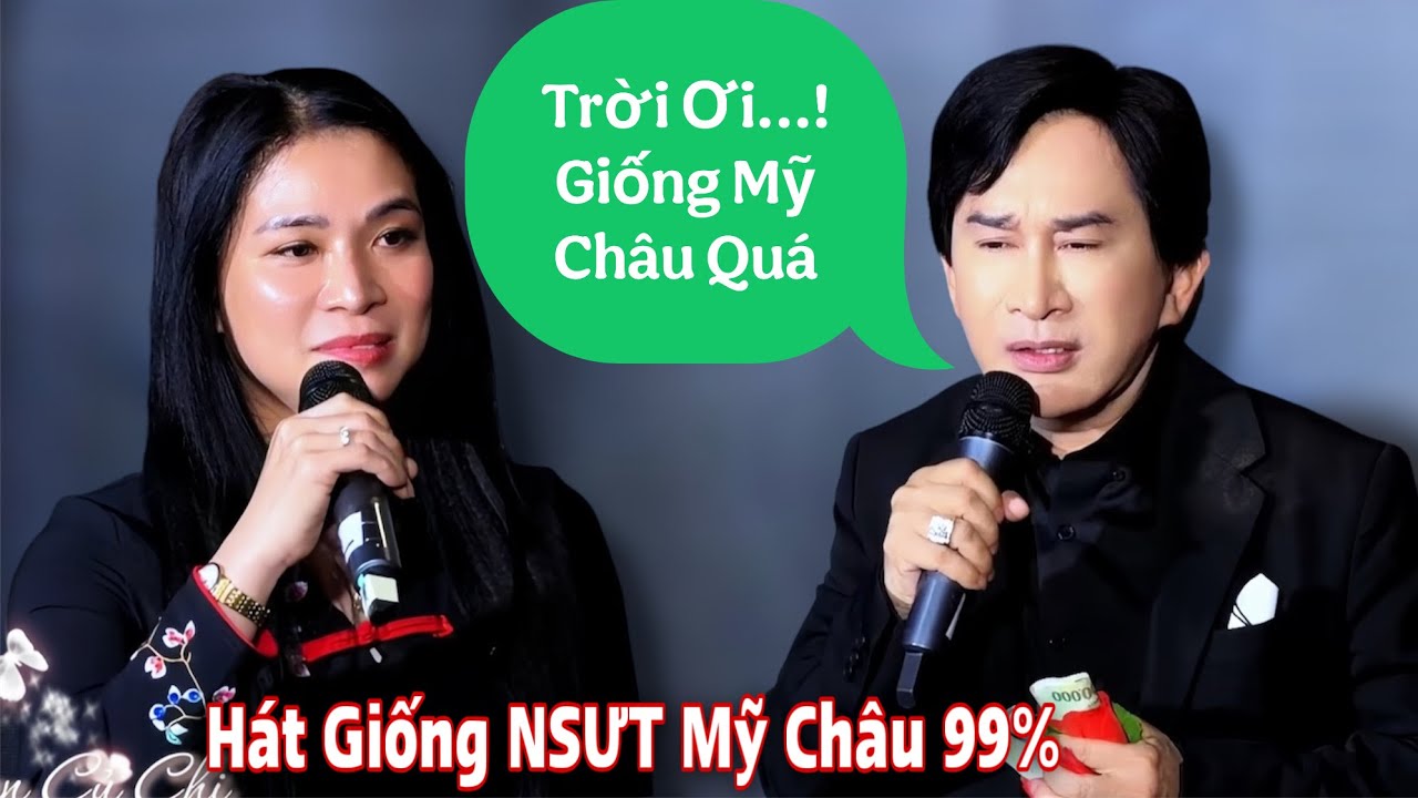 NSƯT Kim Tử Long Ngỡ Ngàng Khi Song Ca Với Cô Gái Có Giọng Hát Giống Y Chang NSƯT Mỹ Châu