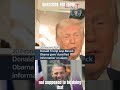 Trump Claims Obama Shared Alien Secrets | UFO Files to Be Released