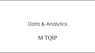 MTQIP Data & Analytics